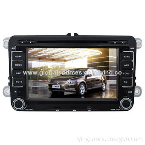 Car DVD GPS navigation system for Volkswagen, 7" universal 2006-2010, with VW original Car UI
